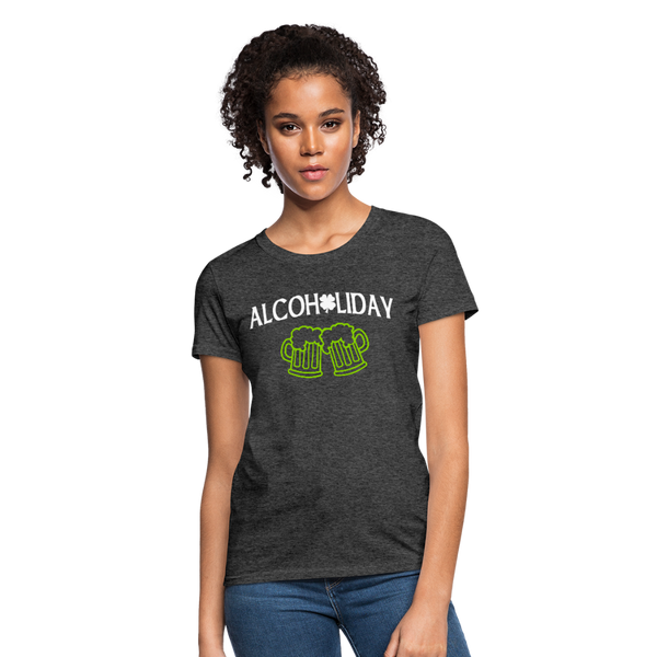 Alcoholiday Women's T-Shirt - heather black