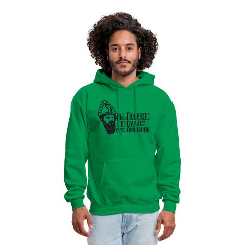 St. Patrick Be Hatin On Snakes Men's Hoodie - kelly green