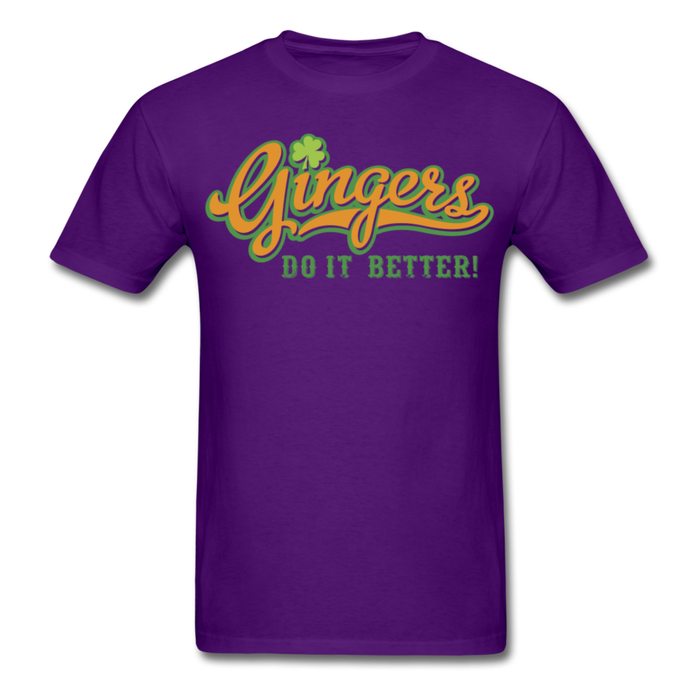 Gingers Do It Better! Men's Classic T-Shirt - purple