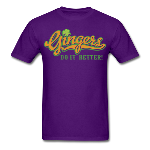 Gingers Do It Better! Men's Classic T-Shirt - purple