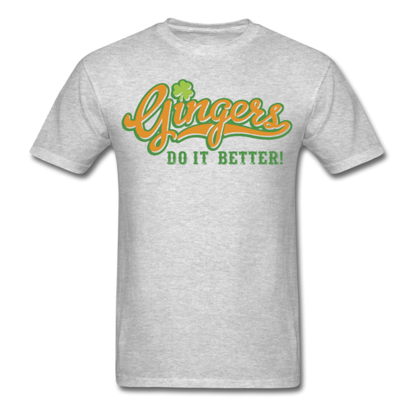 Gingers Do It Better! Men's Classic T-Shirt - heather gray