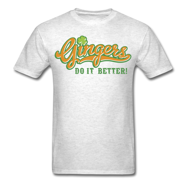 Gingers Do It Better! Men's Classic T-Shirt - light heather gray