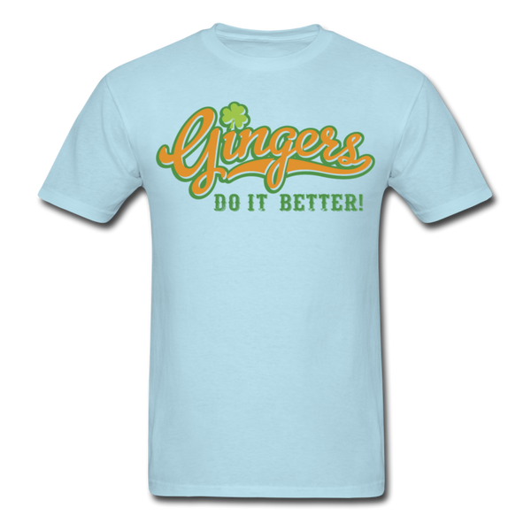 Gingers Do It Better! Men's Classic T-Shirt - powder blue