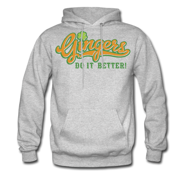 Gingers Do It Better! Men's Hoodie - heather gray