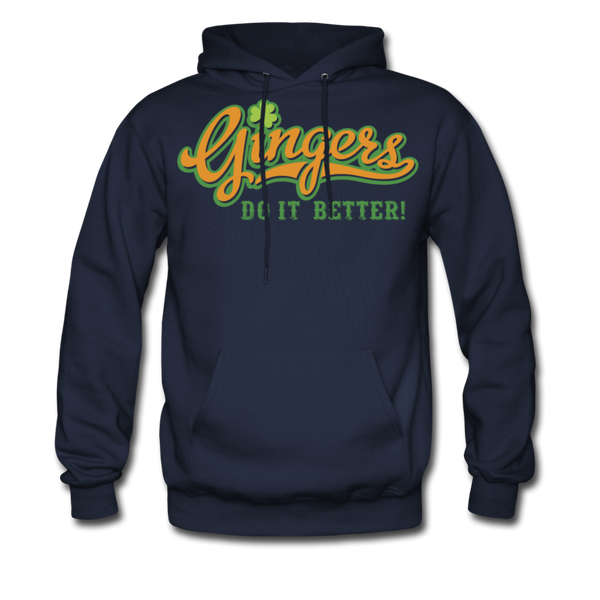 Gingers Do It Better! Men's Hoodie - navy