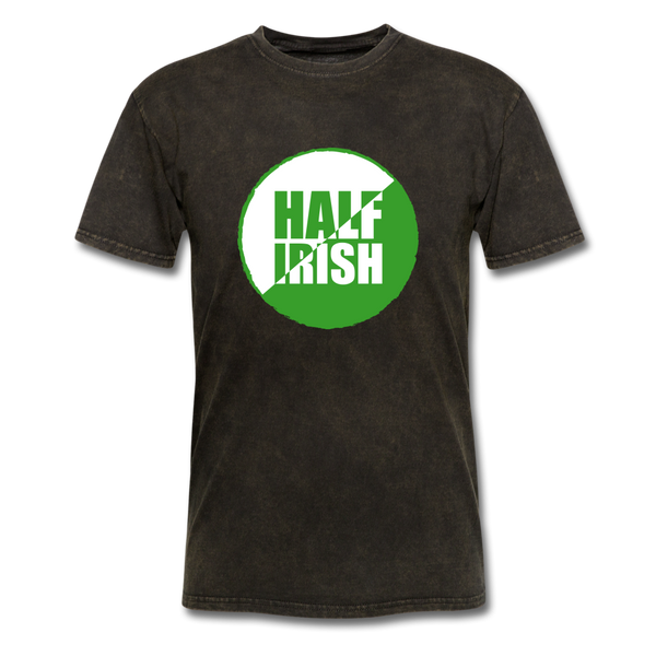 Half Irish Men's Classic T-Shirt - mineral black