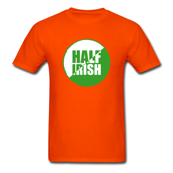 Half Irish Men's Classic T-Shirt - orange