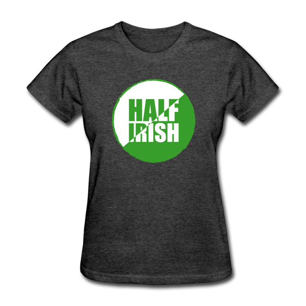 Half Irish Women's T-Shirt - heather black