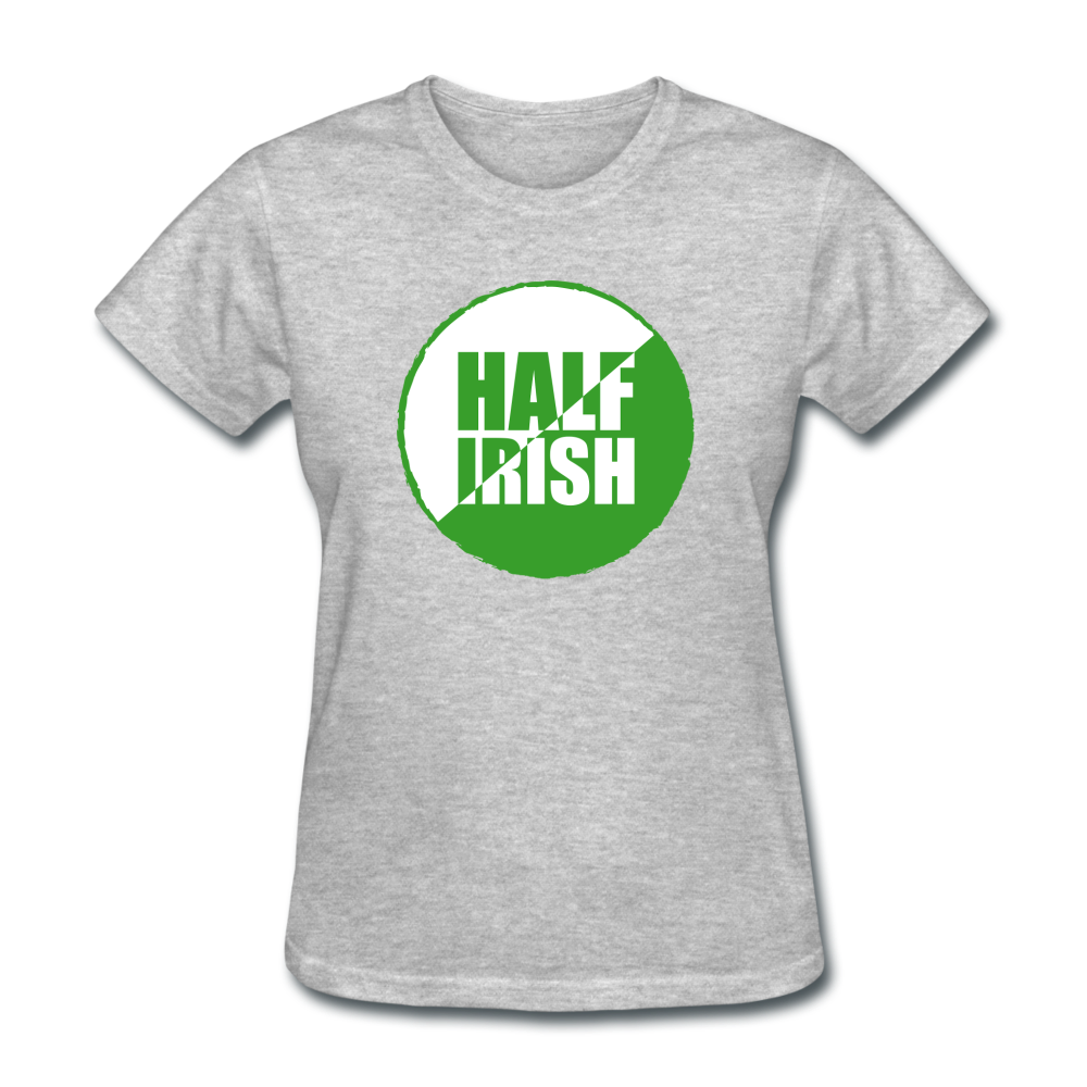 Half Irish Women's T-Shirt - heather gray