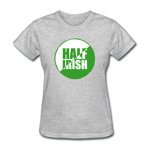 Half Irish Women's T-Shirt - heather gray