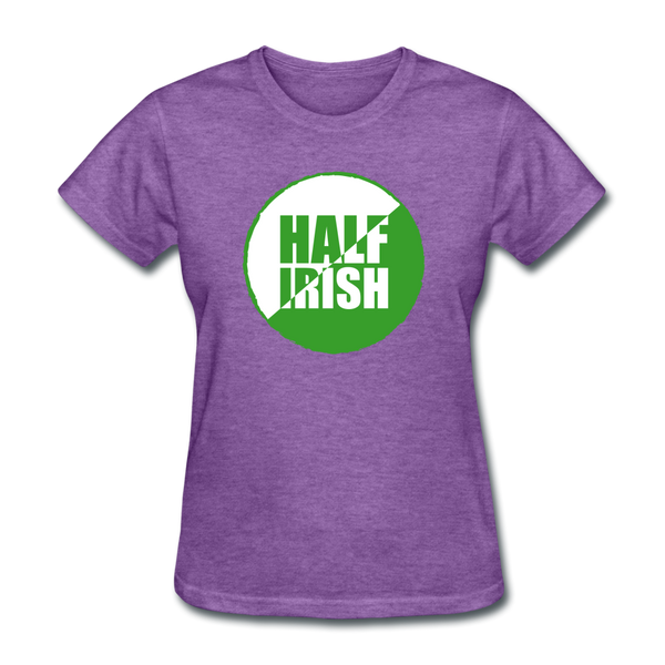 Half Irish Women's T-Shirt - purple heather