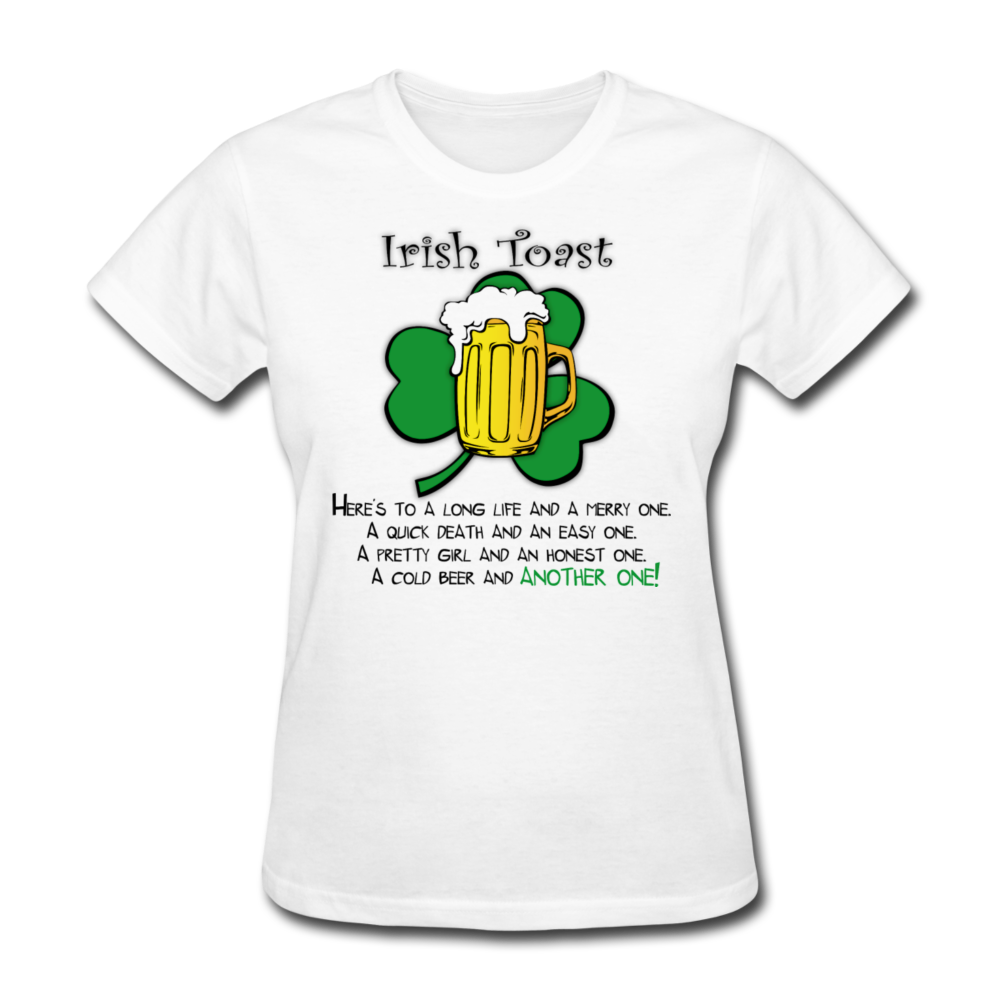 Irish Toast Women's T-Shirt - white