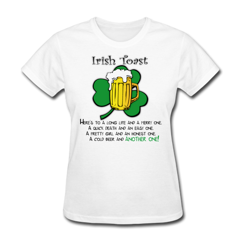 Irish Toast Women's T-Shirt - white