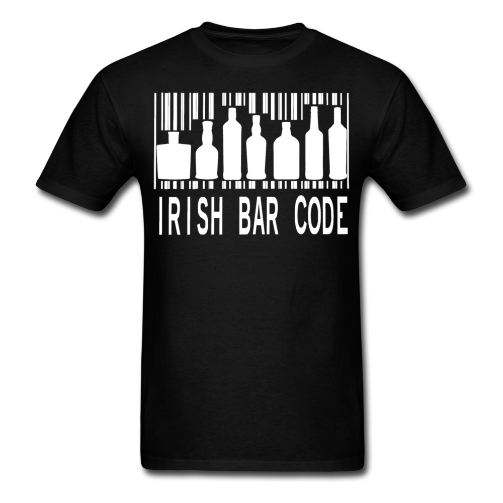 Irish Bar Code Men's Classic T-Shirt - black