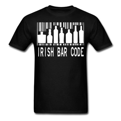 Irish Bar Code Men's Classic T-Shirt - black