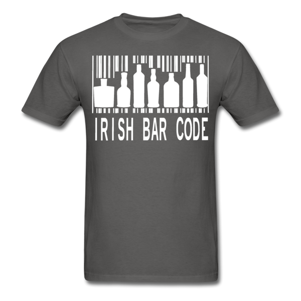 Irish Bar Code Men's Classic T-Shirt - charcoal