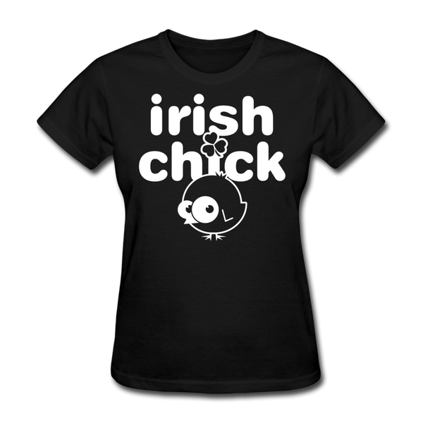 Irish Chick Women's T-Shirt - black
