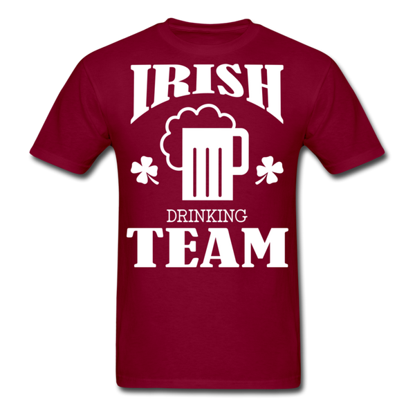 Irish Drinking Team Men's Classic T-Shirt - burgundy