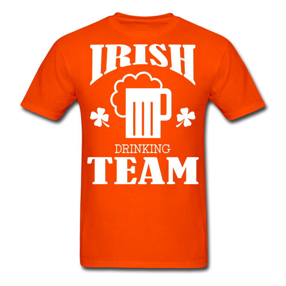 Irish Drinking Team Men's Classic T-Shirt - orange