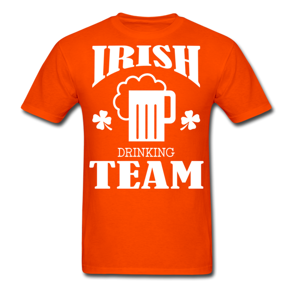 Irish Drinking Team Men's Classic T-Shirt - orange