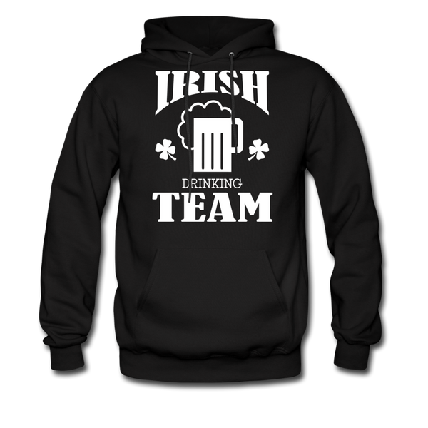 Irish Drinking Team Men's Hoodie - black