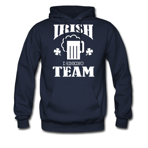 Irish Drinking Team Men's Hoodie - navy