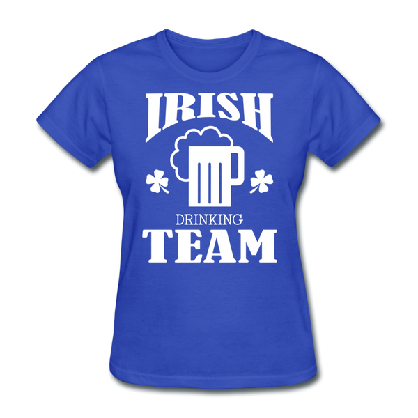 Irish Drinking Team Women's T-Shirt - royal blue