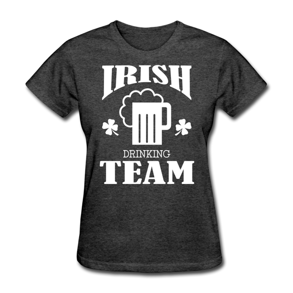 Irish Drinking Team Women's T-Shirt - heather black