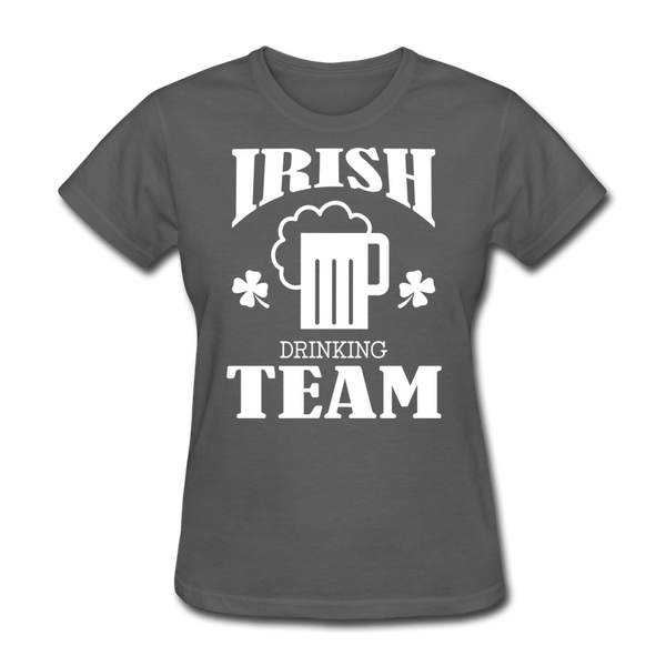 Irish Drinking Team Women's T-Shirt - charcoal