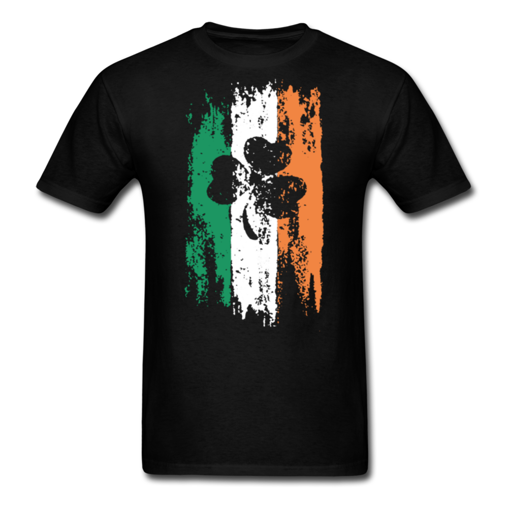 Irish Flag Men's Classic T-Shirt - black