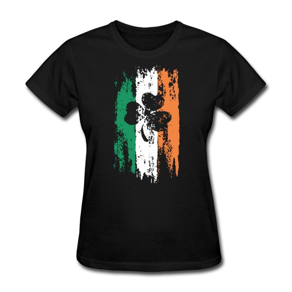 Irish Flag Women's T-Shirt - black