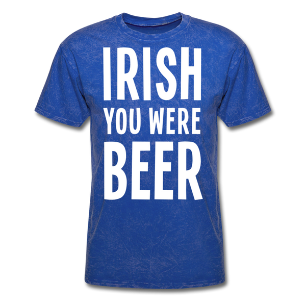 Irish You Were Beer Men's Classic T-Shirt - mineral royal