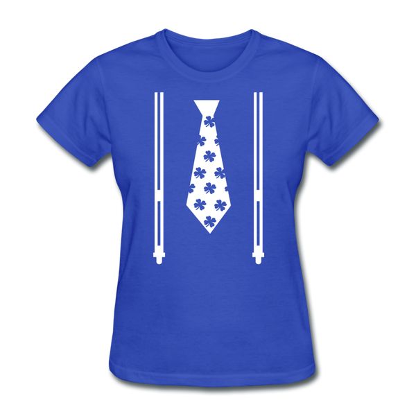 Irish Suspenders Women's T-Shirt - royal blue