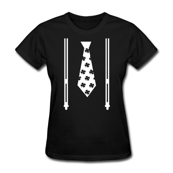 Irish Suspenders Women's T-Shirt - black