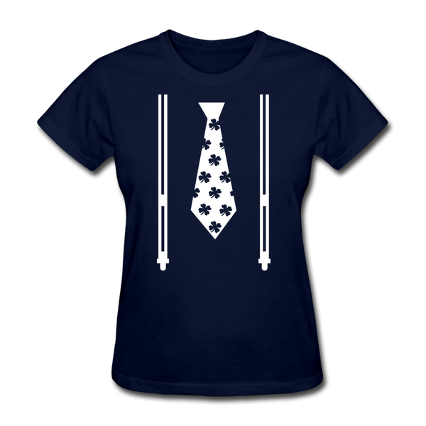 Irish Suspenders Women's T-Shirt - navy