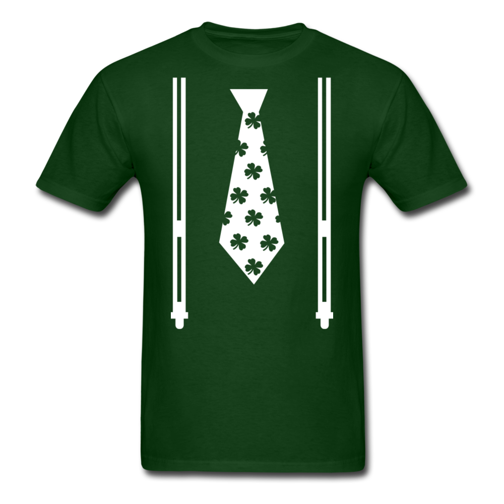 Irish Suspenders Men's T-Shirt - forest green