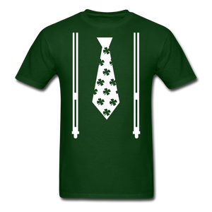 Irish Suspenders Men's T-Shirt - forest green