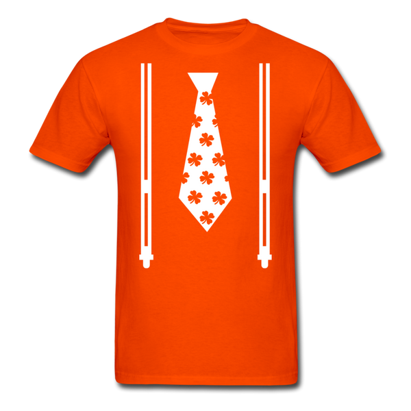 Irish Suspenders Men's T-Shirt - orange