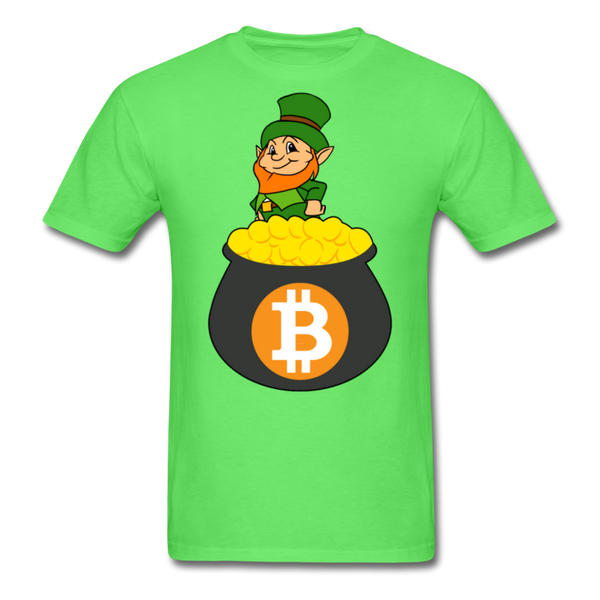 Leprechaun Bitcoin Men's Classic T-Shirt - kiwi