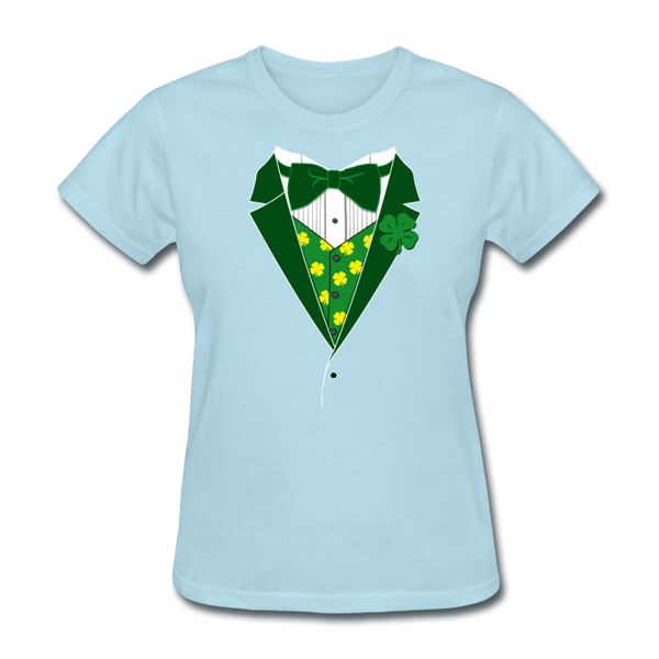 Leprechaun Shirt Jacket Women's T-Shirt - powder blue