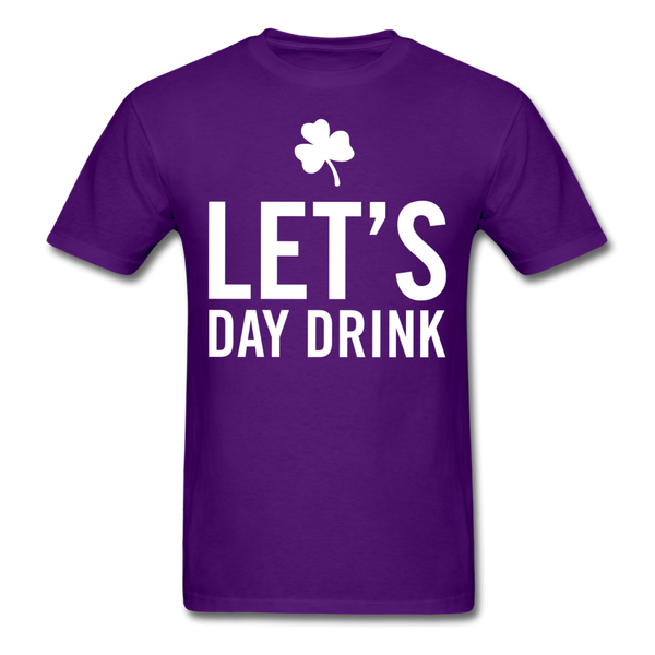 Let's Day Drink Men's Classic T-Shirt - purple