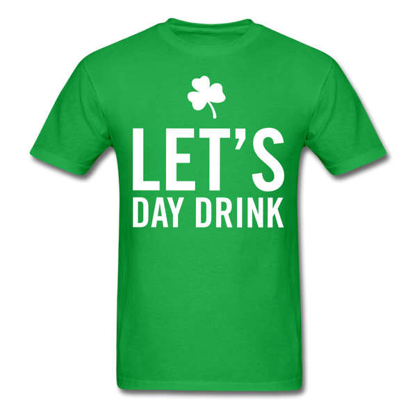 Let's Day Drink Men's Classic T-Shirt - bright green