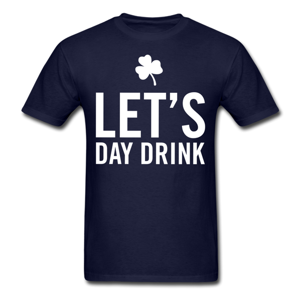 Let's Day Drink Men's Classic T-Shirt - navy