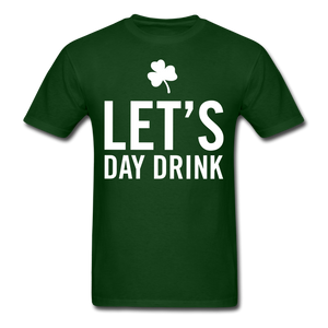 Let's Day Drink Men's Classic T-Shirt - forest green