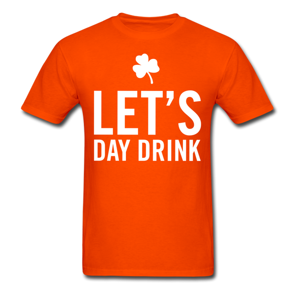 Let's Day Drink Men's Classic T-Shirt - orange