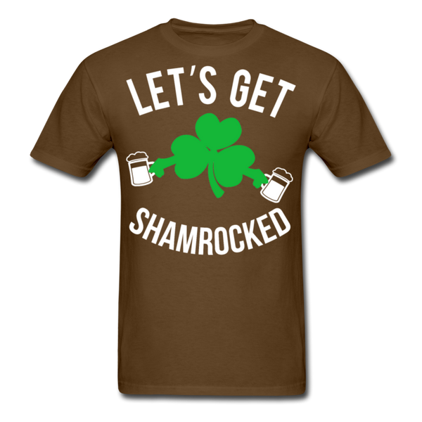 Let's Get Shamrocked Men's Classic T-Shirt - brown