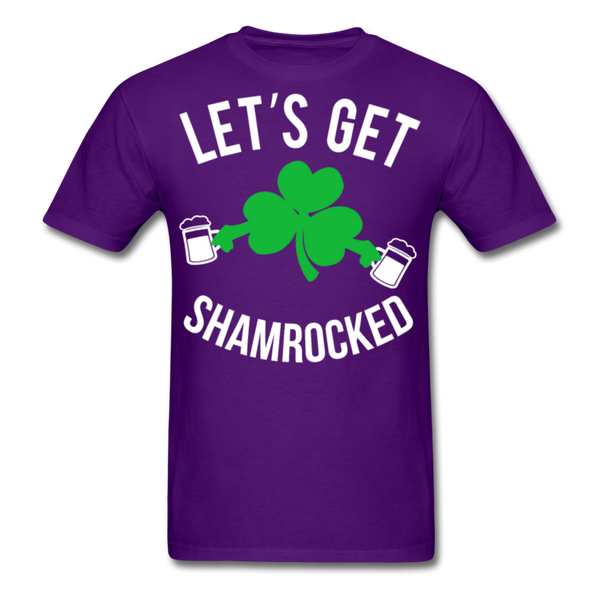 Let's Get Shamrocked Men's Classic T-Shirt - purple