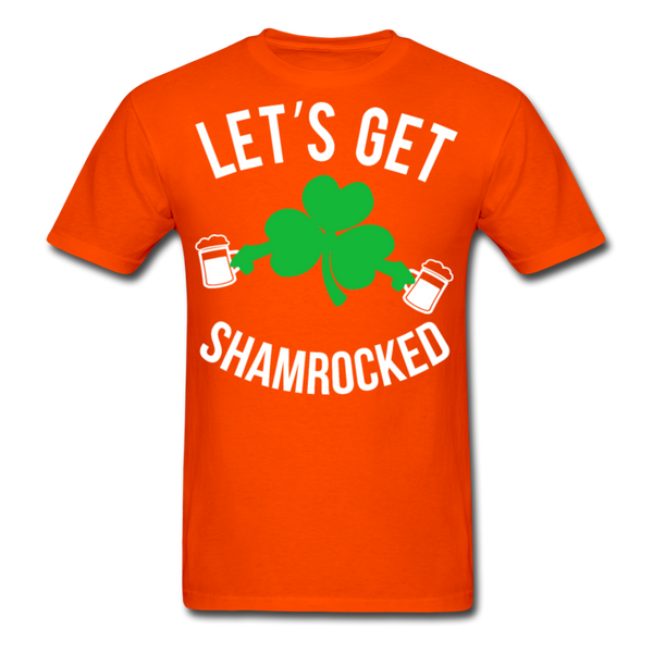 Let's Get Shamrocked Men's Classic T-Shirt - orange