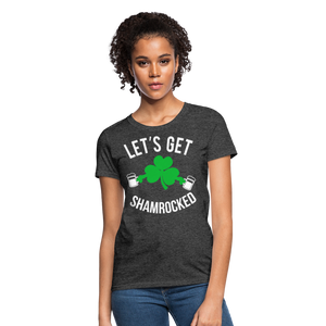 Let's Get Shamrocked Women's T-Shirt - heather black