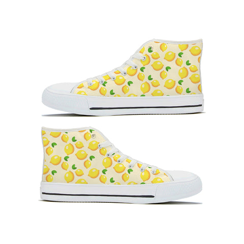 Diverse Panda Lemon Hi Tops